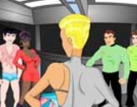 Star Fuck - If you’re a Star Trek fan, then this is the ultimate porn parody for you. The game brings a new and funny twist to the original story of Captain Kirk and the rest of the USS Enterprise. In this release, the main character is the blonde-haired Charlie aka 6 of 9, and she is accompanied by Spock aka Spook (he’s gay), Whora (a black woman), Doctor, a Kingon, and Captain Kurt. The game features several hot and intense sex scenes that vary between spook 'homo deck' and rear rammer machine, 6-9 lesbian with Whora, 6-9 and doctor sex scene, Captain Kurt enema, 6-9 blow job to Kingon, a space pussy box, and much more. Suffice it to say that this is not an ideal game for the homophobic, so keep that in mind.