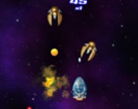Starmageddon - Your task is to destroy attacking evil alien forces that are trying to conquer the Earth. Use your special weapons to place shields, block laser beams and make more damage to enemy spaceships. Use Mouse or W A S D to control your ship. Click to activate your shock wave or press M or Z.
