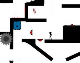 Stick Death Run - This is a follow-up for some older game, I think it was named Tortur-o-matic or something like that. Your task is to guide stupid stick guy through amazing torture path to earn maximal pain points. Use arrow keys to select path.