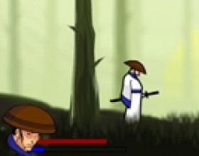 Straw Hat Samurai pt. 2 - Our Samurai hero is now equipped with new moves, air-combos and will fight against new enemies, new bosses, also game features more slashing and blood. Use mouse to perform combos and special moves by dragging and drawing lines through enemy heads. Press Space to activate shunpo mode.