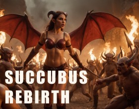 Succubus Rebirth - This RPG game is all about dark fantasy, forbidden magic, and steamy sex. Set in a world where humans and demons are fighting to keep things balanced, but a new force is about to awaken. You play as a young succubus who's been reborn with a powerful, irresistible ability that attracts both allies and enemies. Your journey begins in the underworld, where seduction and strategy are your greatest weapons. Will you dominate everyone who stands in your way, or will you forge unexpected alliances in this chaotic world? Shape your own destiny and rise to power in a world where sex desire and danger go hand in hand.