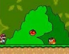 Super Mario world - revieved - Wow! Now the Super Mario World is available in almost original graphics and in flash! Yeah, you will surely enjoy the clouds, drawn from enormous pixels, jump on the mushrooms and run away from the angry baseball players! Use arrow keys and space bar to control this 27 levels long game.
