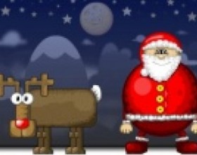 Super Santa Kicker 2 - Merry Christmas everyone! Your task in this Christmas game is to kick Santa, collect all bags of presents and get into chimneys as fast as possible. Use your mouse to aim, set power of your kick and kick the Santa.