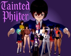 Tainted Philter - You play as a young nerdy guy with a ton of insecurities who moves to a strange city. The only thing motivating him is free housing and a chance to start a new life after being left all alone. On his very first day of school, he gets an offer he can't refuse! A mysterious stranger reveals to him the truth that magic really exists. The girl asks for his help in her dark mission to corrupt those around them. Whoa, sounds pretty intriguing! The guy agrees and gains access to an arsenal of potions and a chance to level up his personality. So, are you ready to cast spells on the beauties around you and make them do whatever you want?