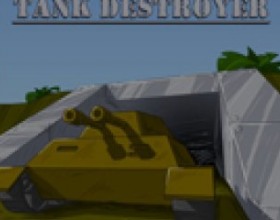 Tank Destroyer - You have to drive your tank and destroy all enemy forces to get powerful upgrades for yourself. Use W A S D or arrow keys to move around. Use mouse to aim and shoot. Tap Space key to place a mine and press F to launch the rocket.