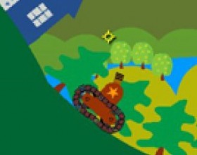 Tank in Action - Your task is to drive your tank and destroy cars, hidden agents and soldiers, fight against various machines. This game contains 24 levels. Use W A S D keys to control your tank. Use mouse to aim and shoot.