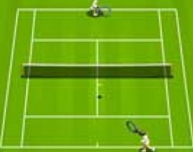 Tennis game - Обойди всех противников и стань первым на чемпионате по теннису. Побеждает тот, кто выигрывает три матча подряд. Перемещение по полю стрелками клавиатуры. Подача и удар ракеткой – пробел.