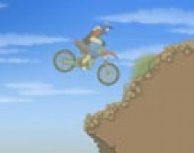 TG motocross 3 - 3 progressively harder levels of balancing your motorcycle and make it over the mountain openings. Use arrow keys to control the game. Hold down Z, X, C, V or B while airborne to do tricks. P – pause.