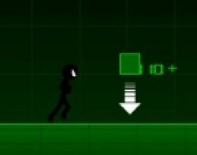 The Gauntlet - Run, jump, kick and dodge for as long as you can and set the highest score. Your speed increases constantly. Use Arrow keys to control your cyber hero. Press corresponding Arrow keys that you see on the screen. Press Shift to fire bit-power, Space to go through obstacles.
