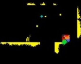 The Painter - You are trapped in the dark room. You must find the exit. To do that you must paint the walls of each platform level and reach the colourful exit door. Shoot yellow paint, get explosions and look out for traps. Use Arrows to move around. Use mouse to aim and shoot.