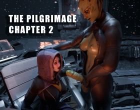 The Pilgrimage Chapter 2 - Embark on a wild new journey in this hilarious take on the beloved Mass Effect universe! Tali is off on another crazy adventure as she escapes a mysterious, abandoned ship and embarks on a journey through outer space. Along the way, she meets some unexpected allies who bring chaos and hot sex. Travel to uncharted galaxies, encounter new dangers, and discover secrets hidden amongst the stars. Will Tali find her purpose or will the harshness of outer space push her to the edge? With action-packed moments, hard fuck, and unexpected twists, this journey is just beginning. Get ready for an interstellar adventure like no other!