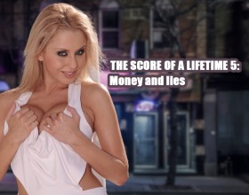 The Score of a Lifetime 5: Money and lies - In the fifth episode of the series, Tim and Ollie are still hunting for the hidden stash of the infamous Hat Gang. Mandy hires Ollie to restore the profitability of the Secret Doors club. Meanwhile, Tim is still waiting to hear from Chloe despite her earlier promises. You'll have to work hard to earn the trust of both Mandy and Chloe. Can you help Ollie succeed in his new role and avoid ruining everything? Trust isn't given freely, it has to be earned. What schemes and strategies will Ollie use to get closer to these hot sluts? Every decision you make affects your relationships and leads to unpredictable consequences.