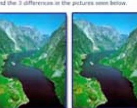 Three diferences - Find 3 diferences in 2 pictures below. Look carefully. It's very hard to find them. But remember - there can be some surprise.