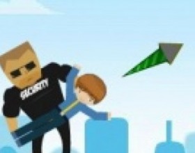 Throw Bieber - How many negative energy do you get when you listen to Justin Bieber music? Release all your anger by playing as a security guard and throwing Justin in the trash can! Use your mouse to aim, set power and throw.