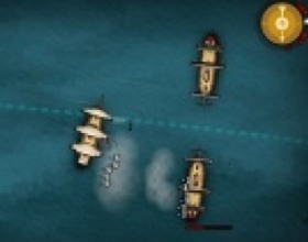 Trafalgar Origins - You are commanding a Royal Navy frigate and it's crew. 200 years ago England wasn't so safe place to live. Enjoy historic naval battles. Seek and destroy friends in 3 multiplayer modes. Use W A S D to sail around. Click to fire, change weapons with Space.