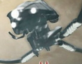 Tripod Attack - Гигантский инопланетный робот пытается уничтожить человечество, которое пробует всеми силами его остановить. Попробуй выжить от нападений людишек, улучшай свой корабль и продолжай уничтожать человечество. Мышкой целься и стреляй.