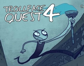 Trollface Quest 4 - Еще одна квест игра от Тролльфейсов, где тебе надо решать различные дурацкие ситуации, чтобы попасть на новый уровень. Используй мышку, чтобы кликать на что-то или передвигать что-нибудь.