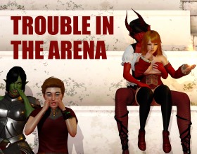 Trouble iN The aRena - This fantasy adventure isekai hentai game puts you in the shoes of the main character who finds himself reincarnated into a world filled with magic, elves, dwarves, and orcs. Much like any other isekai hero, he is determined to create a harem of beautiful women but things take a surprising turn when he summons a demonic maid to aid him in his quest. However, she has her own agenda of being the only one the main character loves, so she intends to eliminate the competition. Any bishōjo, be it an elf, a warrior, or any other woman will be conquered by her, so you can expect to see a lot of scenes involving sumata, gokkun, tekoki, and more. Hit play on this eroge and see how this seductive demoness uses her powers to get everything she desires.