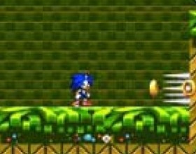 Ultimate flash Sonic - Super Sonic hedgehog materialized in flash version of the game. Walk in the woods, collect rings, hit your enemies and avoid all dangerous things. Use space bar and arrow keys to control the game. Enjoy! :)