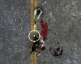 Undead Highway - Your mission is to hold enemy line of zombies and make your way to Haven Island. Some of zombies has the keys from cars. Pick them up, find a car and drive to the next level. Use W A S D to move. Use Mouse to aim and shoot. Use Number keys to select weapon.