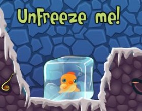 Unfreeze Me 2 - Your task is to unfreeze little birds who have been in the water for too long. Use your cannon filled with warm water to unfreeze those poor birds and let them fly away. Use your mouse to aim, move obstacles and many more.