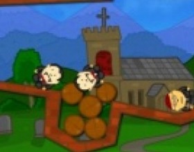 Vampire Physics - Your a vampire. And what vampires do? Yes, your task is to turn all humans into vampires. Avoid garlic, priests, werewolves and other danger. Use Mouse to click on the wooden blocks to remove them and solve these puzzles.
