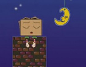 Wake Up the Box - Your aim is to wake Mr. Box up, cause he sleeps to much. Use the available wood parts to attach them to other wood constructions, but you can not combine them with metal or brick parts. Use mouse to do all stuff and generate chain reactions!