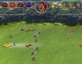 Warlords 2: Rise of Demons - Your task is to conquer whole land of Beneril. Use Mouse to manage your units and navigate through game menus. Use Left and Right Arrows to select the unit, with Up and Down Arrows select attacking line and press Space to send your unit.