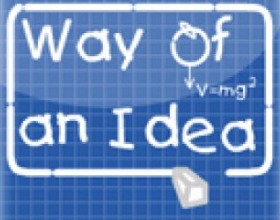 Way of an Idea - You are in the classroom on the chalk board. Your problem is that the chalk is limited, but you have to draw few lines to guide the apple of an idea to Einstein’s head. This game offers you 19 challenging levels where you have to use your knowledge of science and physics.
