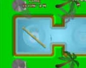 Widdlestl - A stick must swim from one tunnel to another. It cannot touch the walls, which is quite a problem, because it is always turning around. Use arrow keys to control the game. SPACE BAR – powerup. Have fun!