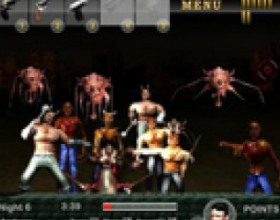 Zombie Attack 3D: Left 4 Dead - 13 levels of non stop zombie attack. Survive level to unlock more new monsters and weapons. Prove that you are able to survive all 13 levels. Use your mouse to aim and shoot. Press Space to reload, use number keys 1-5 to select weapons, P - pause.