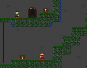 Zombie Crypt 3 - In this free online game your task is to control two characters at the same time to escape from the room. Control one of them with arrow keys and second one with W A S D. There are a lot of different puzzles when one of them has to press some button while second can pass some obstacle.