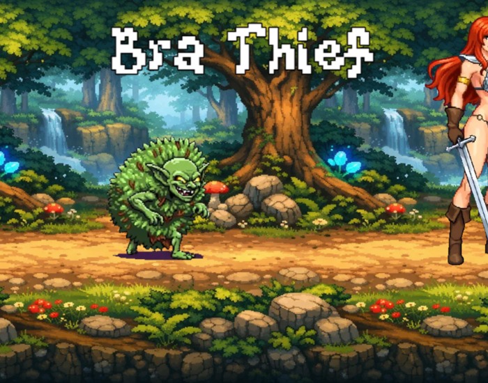 Bra Thief VS Red Sonja  New Hentai Game