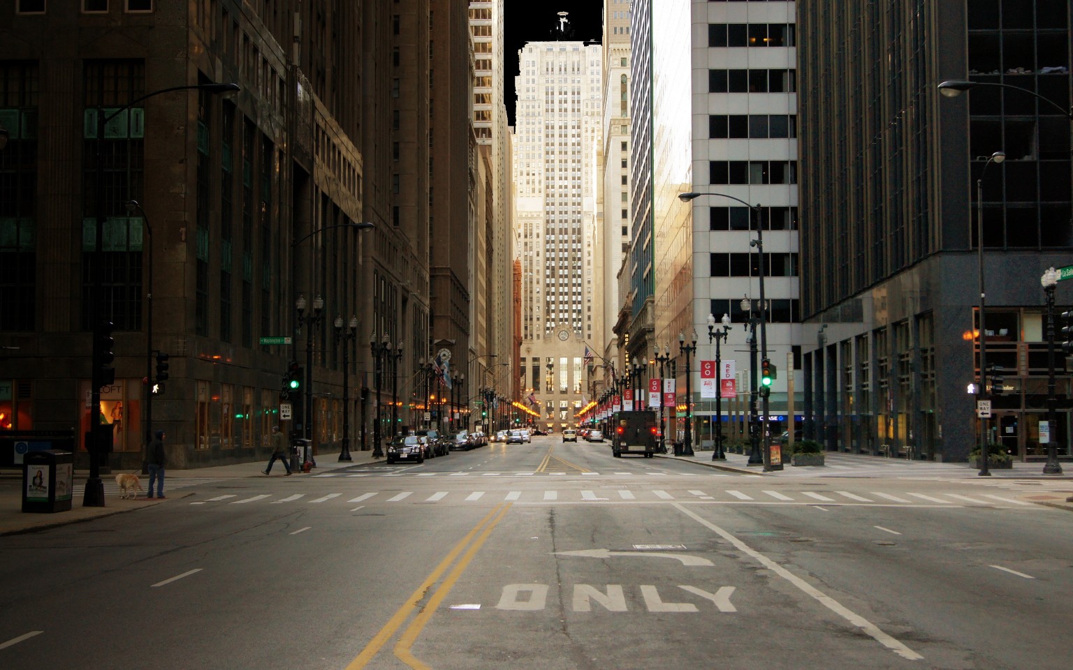The city street after release from prison