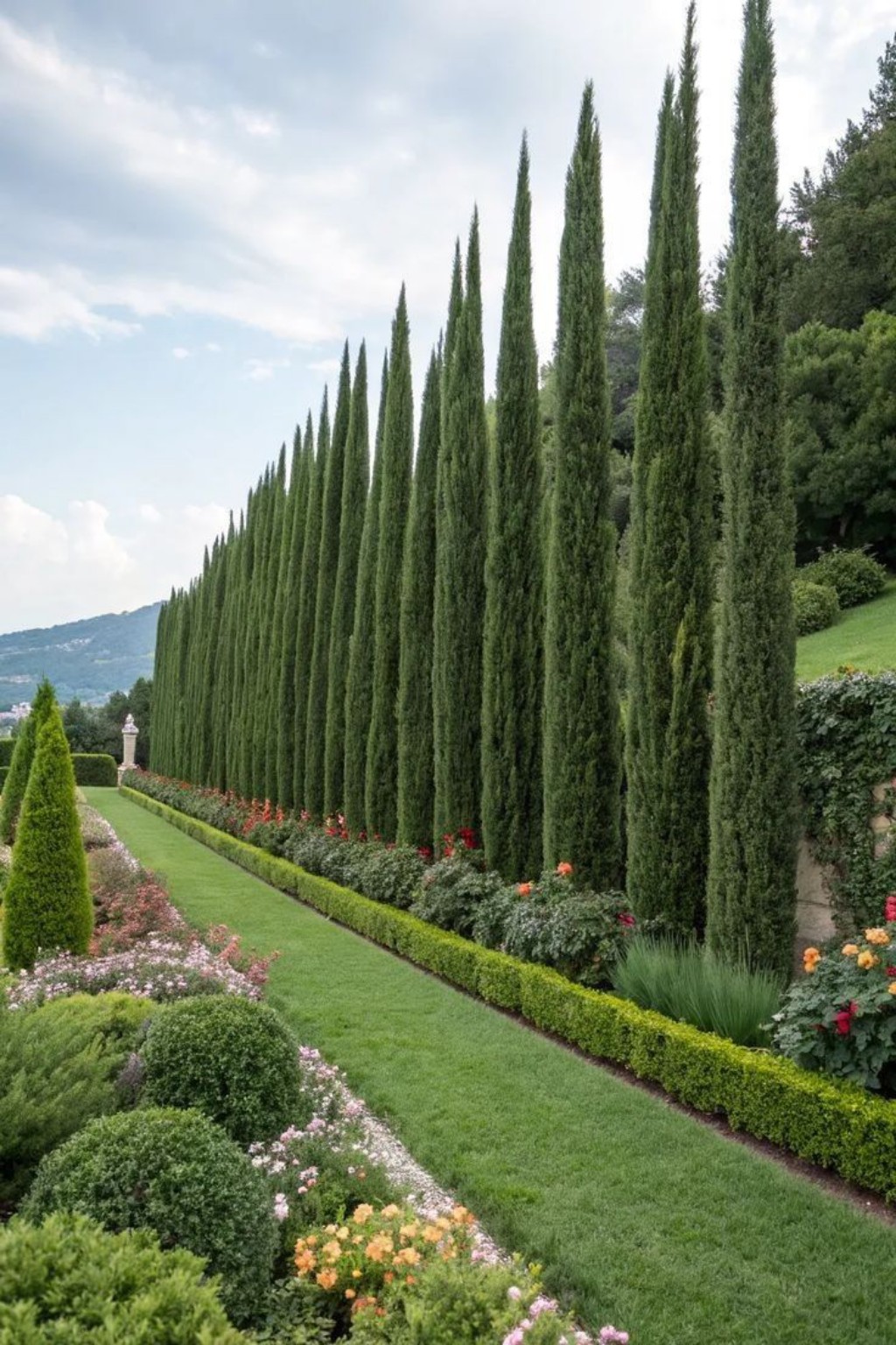 The garden grounds