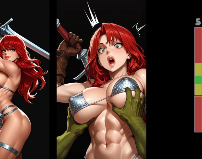Bra Thief VS Red Sonja  Hentai Game