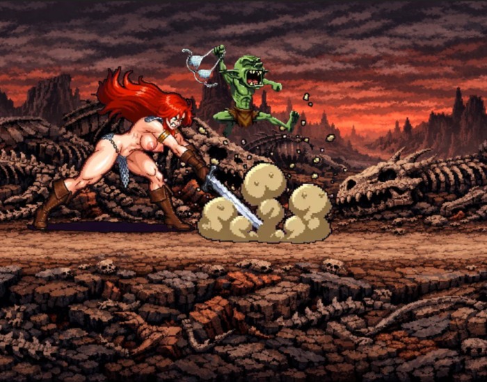 Bra Thief VS Red Sonja  Hentai Game