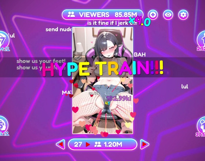 Clicker Complex: Viras Private Stream (NSFW 18)