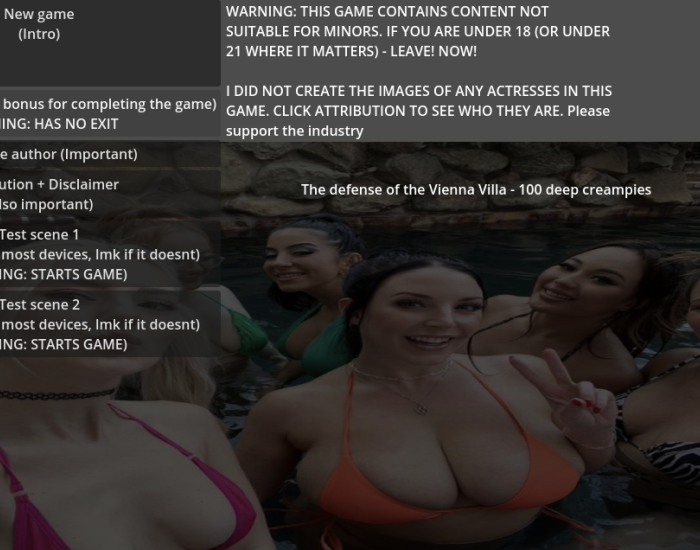 The Defense of the Vienna Villa - 100 Deep creampies