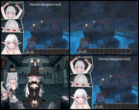 This is a strategy game with elements of adult scenes and story. In this game, you play as a dungeon lord trying to save monsters from being killed by humans. It is a tech demo.