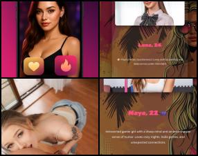 You're just one swipe away from wild flings, forbidden fantasies, and dangerously sexy connections.
In this adult visual novel, every choice opens new doors—and every girl has a secret she’s dying to show you.Flirt. Tease. Dominate. Or get played.
Are you ready to match with temptation itself?