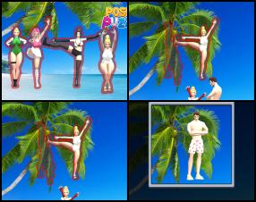 Girl Posing is an engaging and hilarious puzzle game that will have you striking the perfect pose to blend in with the lively beach crowd and avoid catching the eye of a guy who’s always on the lookout for beautiful girls. Set against the backdrop of a sunny beach, your mission is to seamlessly integrate into groups of people using your creativity, quick thinking, and a bit of luck.

In this thrilling hide-and-seek challenge, you can mimic statues and conceal yourself behind various objects to evade detection. With this guy constantly patrolling the beach in search of pretty girls, you'll need to stay sharp and stealthy to avoid getting noticed. This brain-teasing game is perfect for enhancing your cognitive skills and quick thinking.