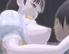 A Waitress of the Family Restaurant in the Backstreet