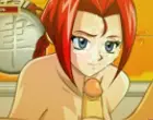 Hentai Key girl Aisha blowjob