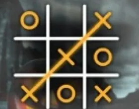 Halloween Hot Pumpkin Tic Tac Toe