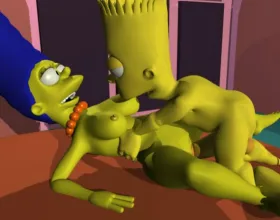 Simpsons 3D Sex