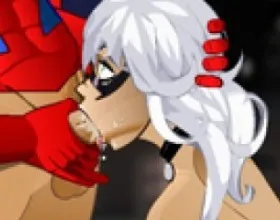 Spiderman Black Cat Felatio